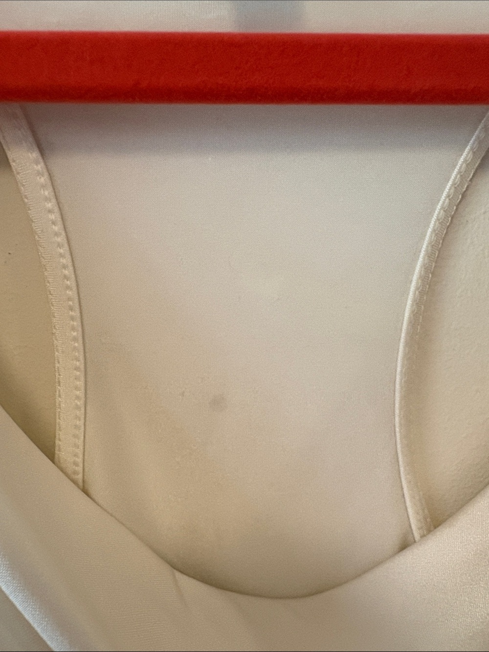 Express Cream Drape Neck Tank - Picture 4 of 5